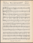 Handwritten score