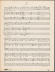 Handwritten score