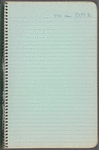 DMZ 1971-1973 notebook