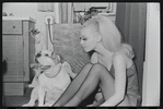 Cabaret, publicity photo of Jill Haworth and her bulldog