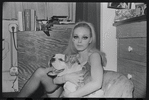 Cabaret, publicity photo of Jill Haworth and her bulldog