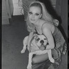 Cabaret, publicity photo of Jill Haworth and her bulldog