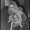Cabaret, publicity photo of Jill Haworth and her bulldog