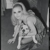 Cabaret, publicity photo of Jill Haworth and her bulldog