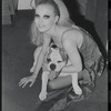 Cabaret, publicity photo of Jill Haworth and her bulldog