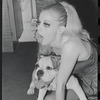 Cabaret, publicity photo of Jill Haworth and her bulldog