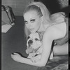 Cabaret, publicity photo of Jill Haworth and her bulldog