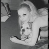 Cabaret, publicity photo of Jill Haworth and her bulldog