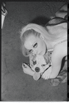 Cabaret, publicity photo of Jill Haworth and her bulldog