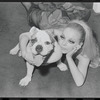 Cabaret, publicity photo of Jill Haworth and her bulldog