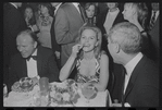 Lee Remick [center] and unidentified others at the opening night of stage production Cabaret