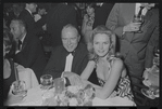 Lee Remick [right] and unidentified others at opening night of the stage production Cabaret