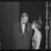 John V. Lindsay and Jill Haworth at the opening night of stage production Cabaret