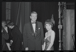 John V. Lindsay and Jill Haworth at the opening night of stage production Cabaret