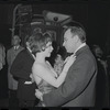 Jill Haworth and Fred Ebb at opening night of the stage production Cabaret
