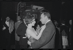 Jill Haworth and Fred Ebb at opening night of the stage production Cabaret