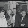 Lee Remick [center] and unidentified others at the opening night of stage production Cabaret