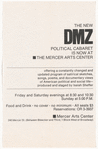 Flier for "The New DMZ" at Mercer Arts