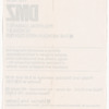 Flier for "The New DMZ" at Mercer Arts