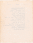Typed prologue with pencil notes and corrections