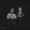 Signe Hasso and Leo Fuchs in the 1967 National Tour of the stage production Cabaret