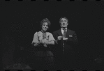 Signe Hasso and Leo Fuchs in the 1967 National Tour of the stage production Cabaret