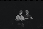 Signe Hasso and Leo Fuchs in the 1967 National Tour of the stage production Cabaret