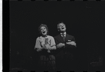 Signe Hasso and Leo Fuchs in the 1967 National Tour of the stage production Cabaret