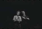 Signe Hasso and Leo Fuchs in the 1967 National Tour of the stage production Cabaret