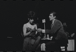 Melissa Hart and Gene Rupert in the 1967 National Tour of the stage production Cabaret