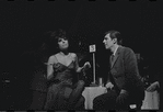 Melissa Hart and Gene Rupert in the 1967 National Tour of the stage production Cabaret