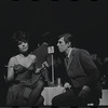 Melissa Hart and Gene Rupert in the 1967 National Tour of the stage production Cabaret