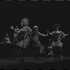 Melissa Hart [center] and unidentified others in the 1967 National tour of the stage production Cabaret