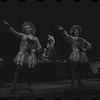 Melissa Hart [center] and unidentified others in the 1967 National tour of the stage production Cabaret