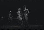 Melissa Hart [center] and unidentified others in the 1967 National tour of the stage production Cabaret