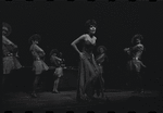 Melissa Hart [center] and unidentified others in the 1967 National tour of the stage production Cabaret