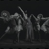Melissa Hart [center] and unidentified others in the 1967 National tour of the stage production Cabaret