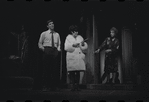 Gene Rupert, Melissa Hart and Signe Hasso in the 1967 national tour of the stage production Cabaret