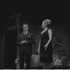 Leo Fuchs and Catherine Gaffigan in the 1967 National tour of the stage production Cabaret