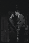 Melissa Hart and Gene Rupert in the 1967 National tour of the stage production Cabaret