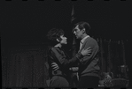 Melissa Hart and Gene Rupert in the 1967 National tour of the stage production Cabaret