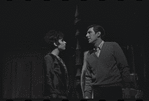 Melissa Hart and Gene Rupert in the 1967 National tour of the stage production Cabaret