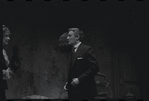 Signe Hasso and Leo Fuchs in the 1967 National tour of the stage production Cabaret