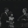 Gene Rupert, Melissa Hart and Michael Toles in the 1967 National tour of the stage production Cabaret