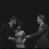 Gene Rupert, Melissa Hart and Michael Toles in the 1967 National tour of the stage production Cabaret