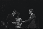 Gene Rupert, Melissa Hart and Michael Toles in the 1967 National tour of the stage production Cabaret