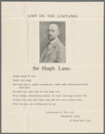 "Sir Hugh Lane: Lost on the Lusitania"