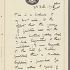 Two facsimile copies of the codicil, Feb. 3, 1915