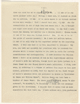 Clairvoyant search for will [of Sir Hugh Percy Lane]. Typescript (carbon) with the author's ms. corrections