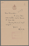 Willa Cather to Blanche Knopf, April 1932